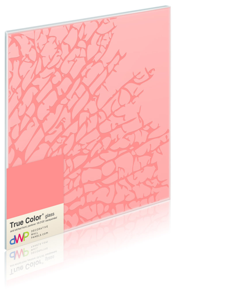  Glass Wall Panels - Etched & Backpainted - Kelp-Backpainted