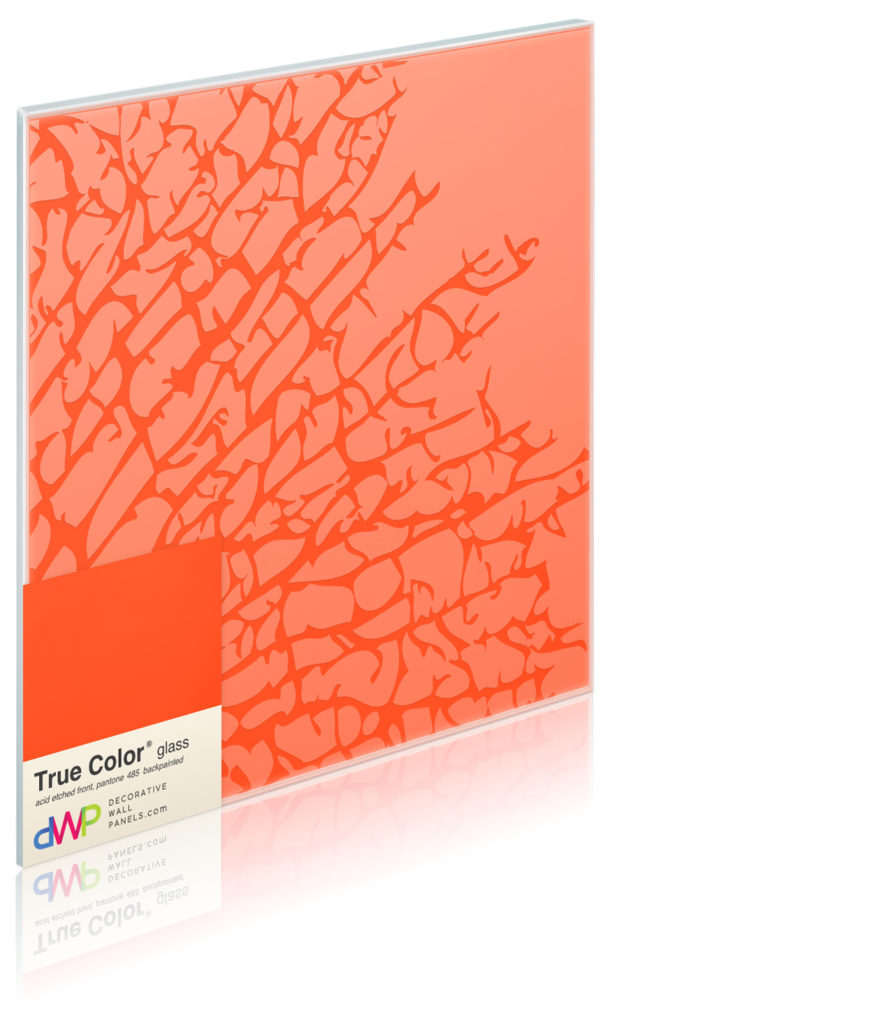  Glass Wall Panels - Etched & Backpainted - Kelp-Backpainted