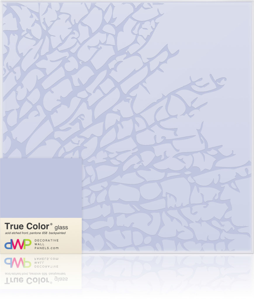  Glass Wall Panels - Etched & Backpainted - Kelp-Backpainted