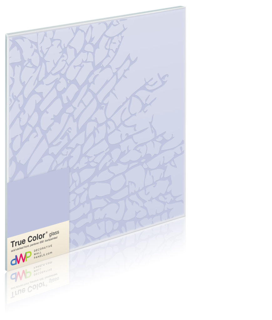  Glass Wall Panels - Etched & Backpainted - Kelp-Backpainted