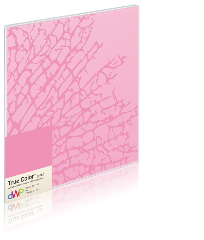  Glass Wall Panels - Etched & Backpainted - Kelp-Backpainted