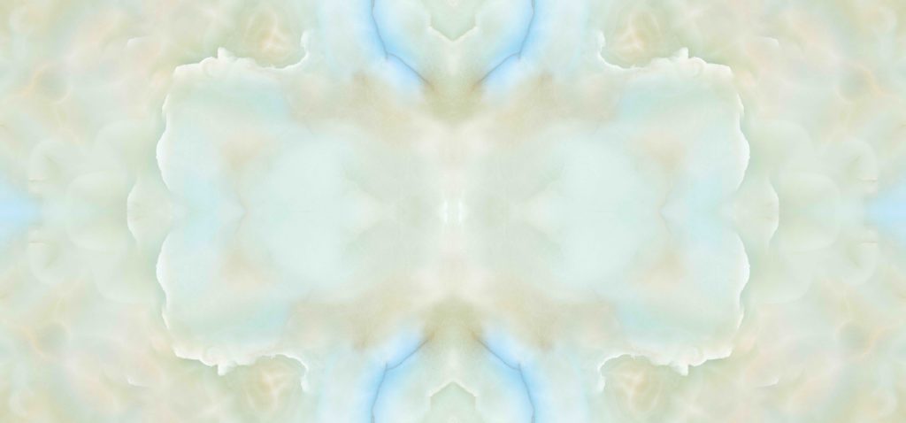 Glass Wall Panels - Laminated - Pale Azure Onyx Backlit