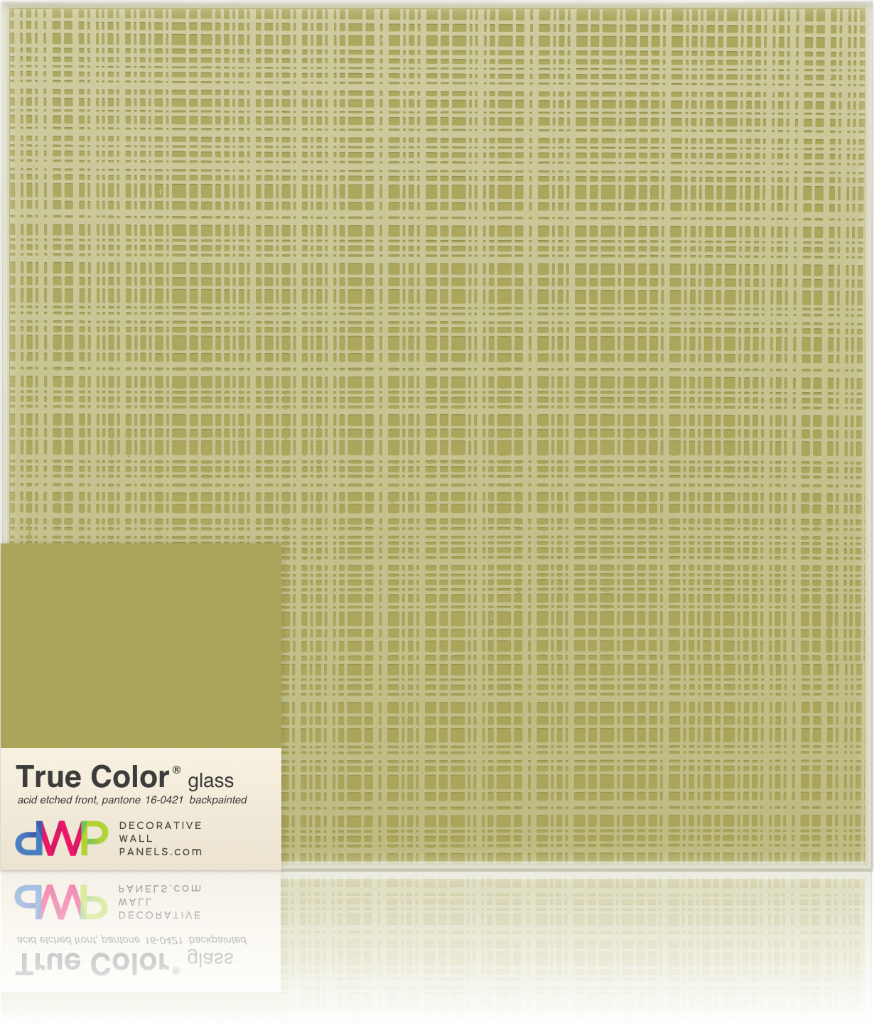 Plaid-Backpainted - Decorative wall Panels
