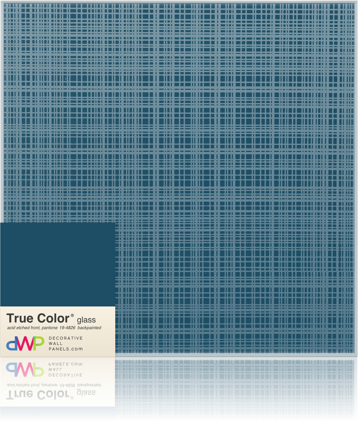 Plaid-Backpainted - Decorative wall Panels