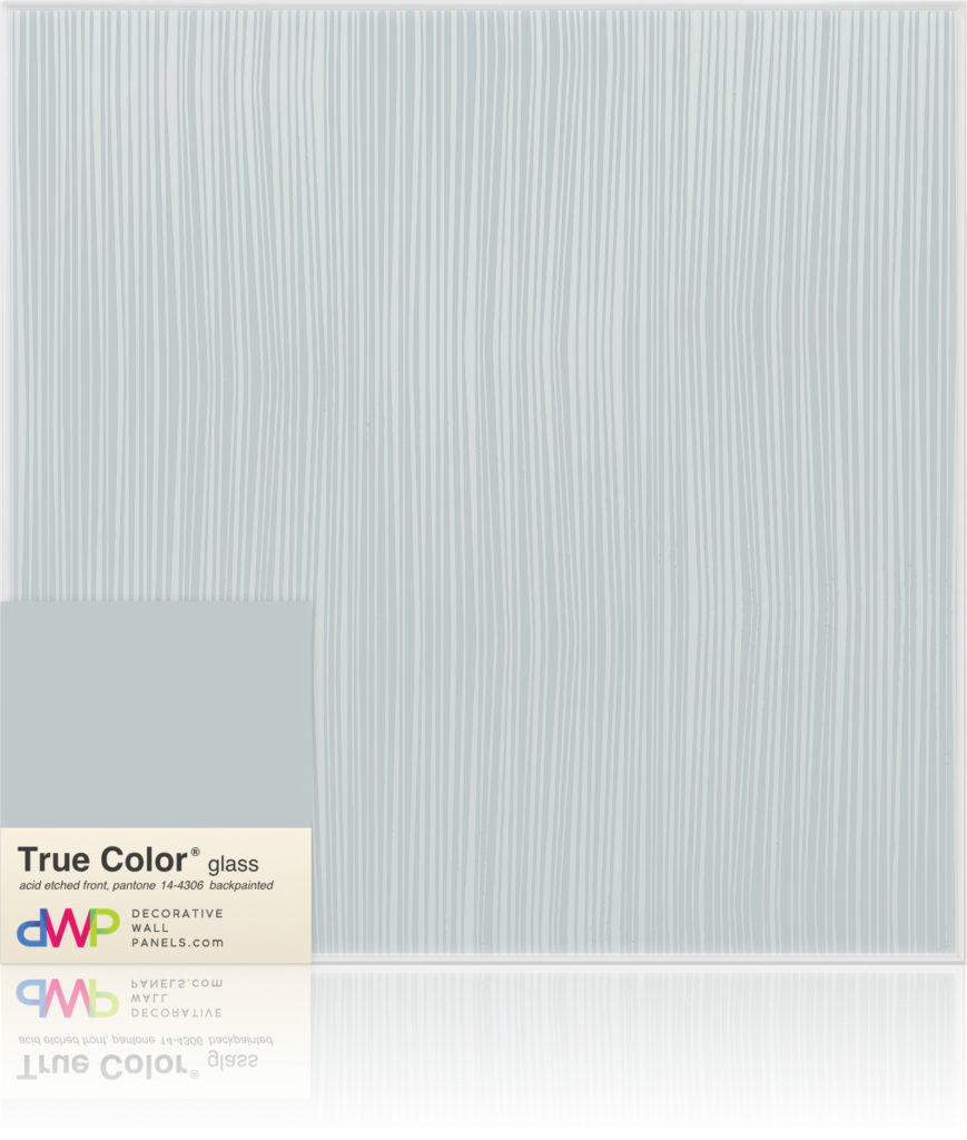  Glass Wall Panels - Etched & Backpainted - Pleats-Backpainted