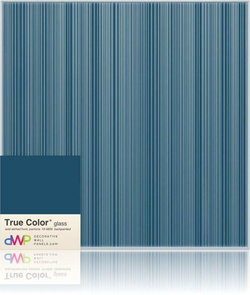  Glass Wall Panels - Etched & Backpainted - Rails-Double-Backpainted