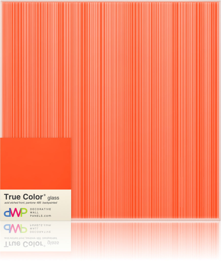  Glass Wall Panels - Etched & Backpainted - Rails-Double-Backpainted