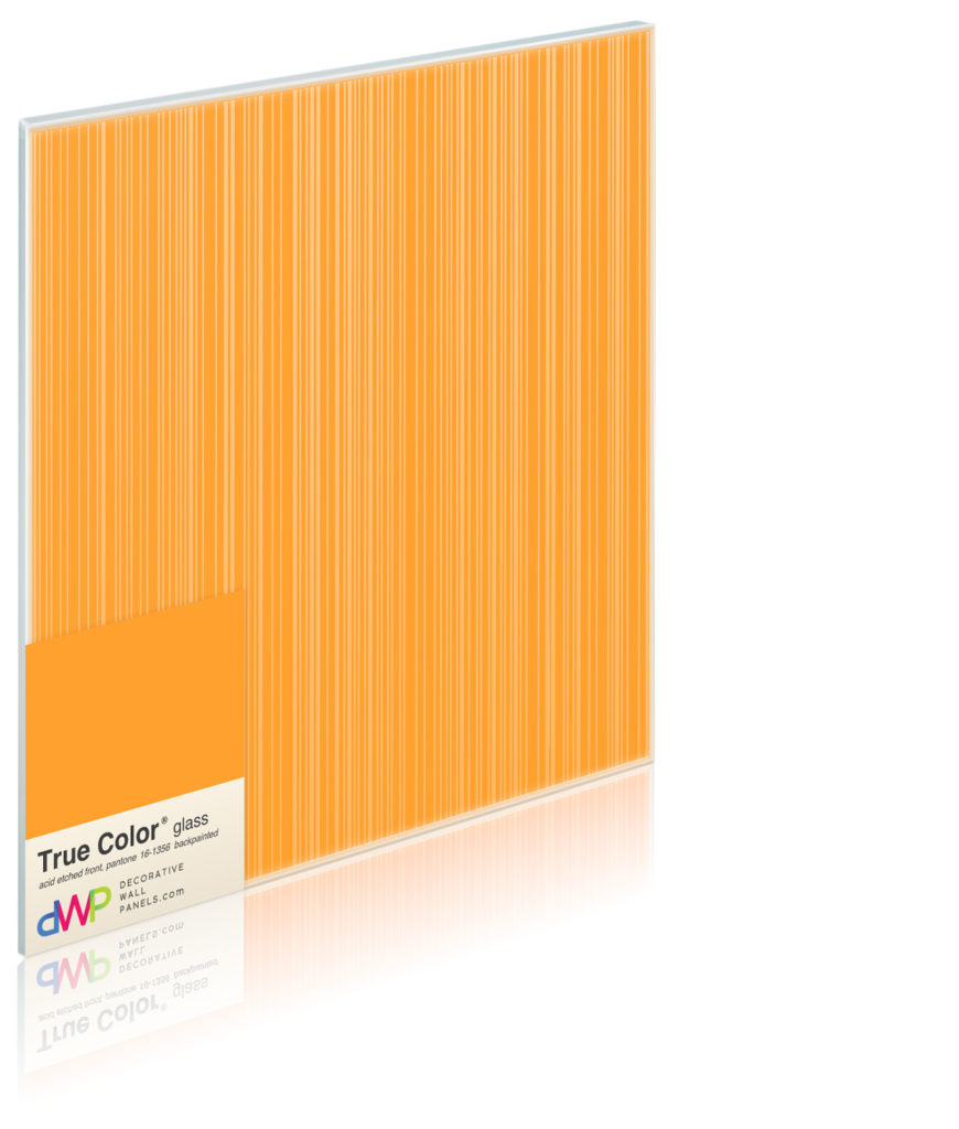  Glass Wall Panels - Etched & Backpainted - Rails-Single-Backpainted