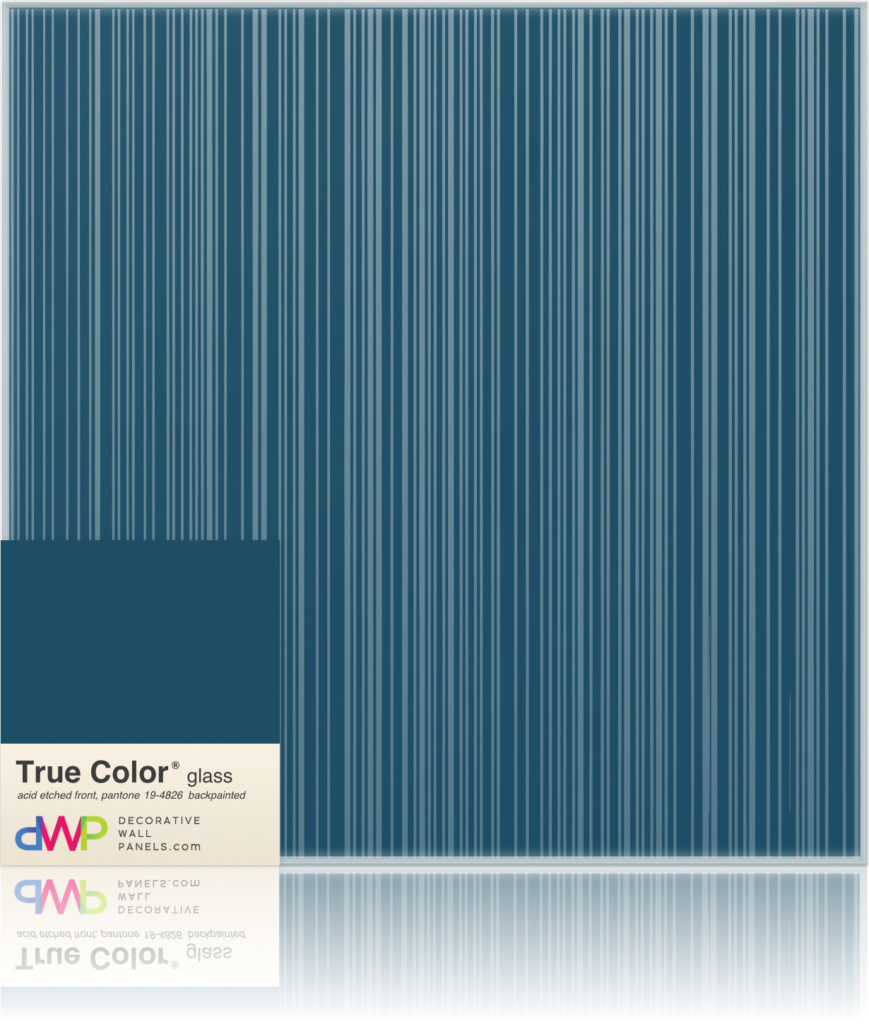  Glass Wall Panels - Etched & Backpainted - Rails-Single-Backpainted