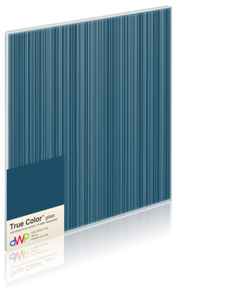  Glass Wall Panels - Etched & Backpainted - Rails-Single-Backpainted