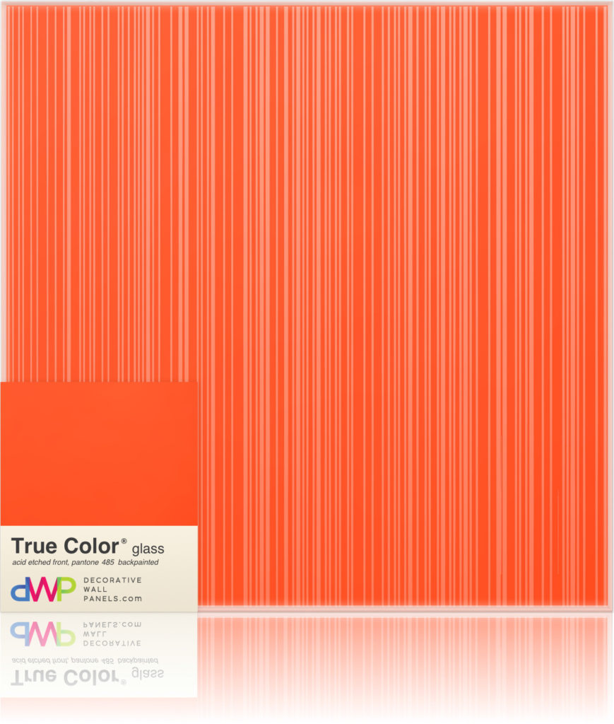  Glass Wall Panels - Etched & Backpainted - Rails-Single-Backpainted