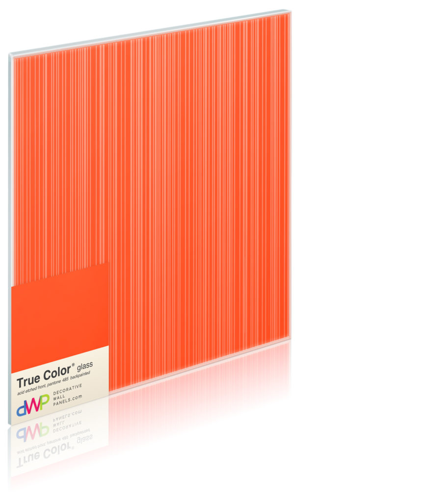  Glass Wall Panels - Etched & Backpainted - Rails-Single-Backpainted