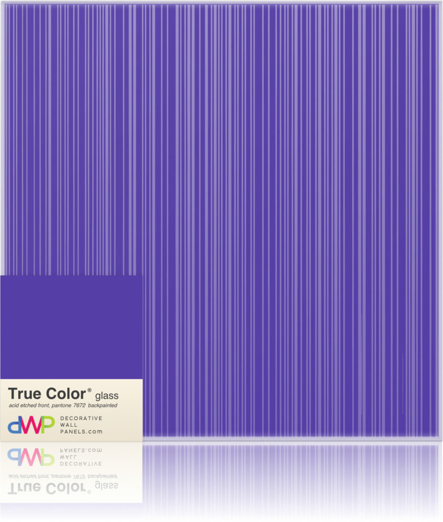  Glass Wall Panels - Etched & Backpainted - Rails-Single-Backpainted