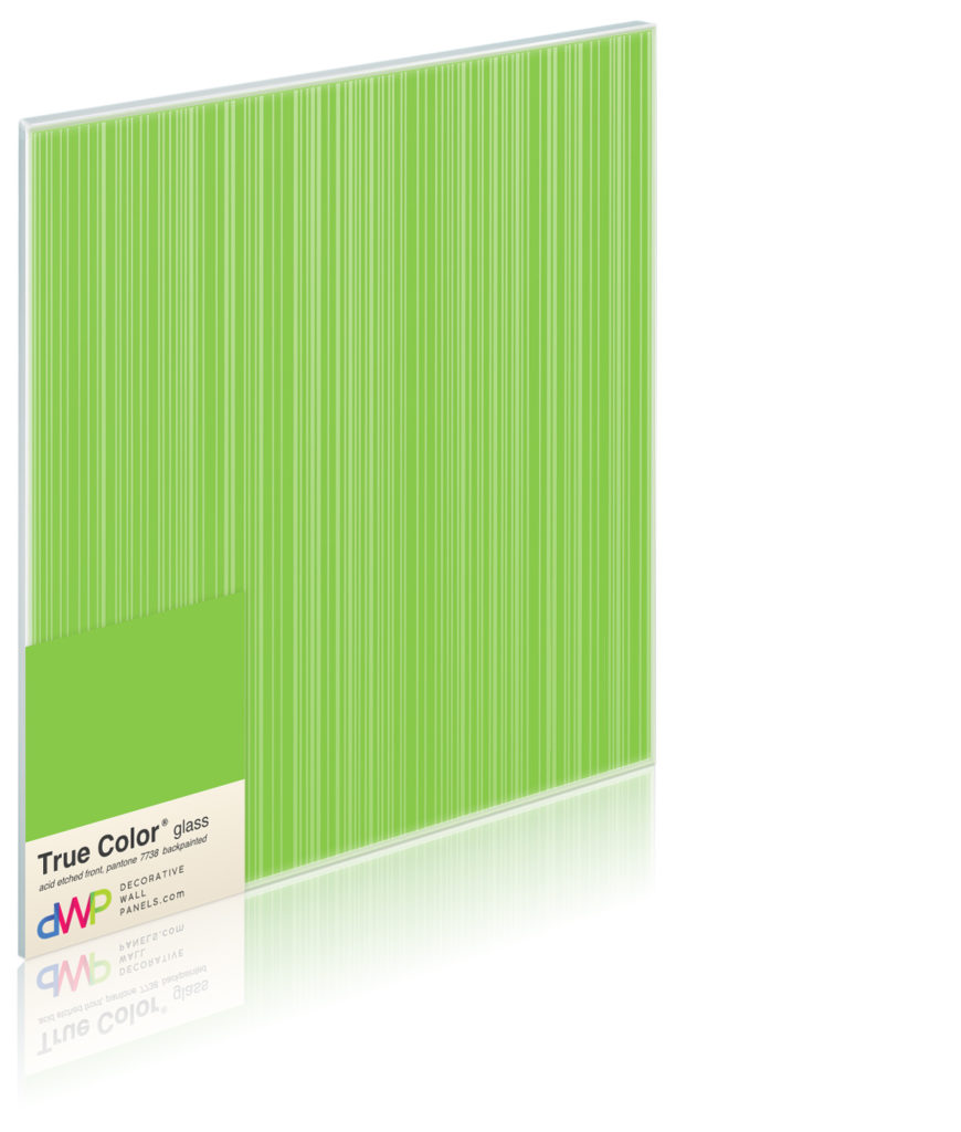  Glass Wall Panels - Etched & Backpainted - Rails-Single-Backpainted