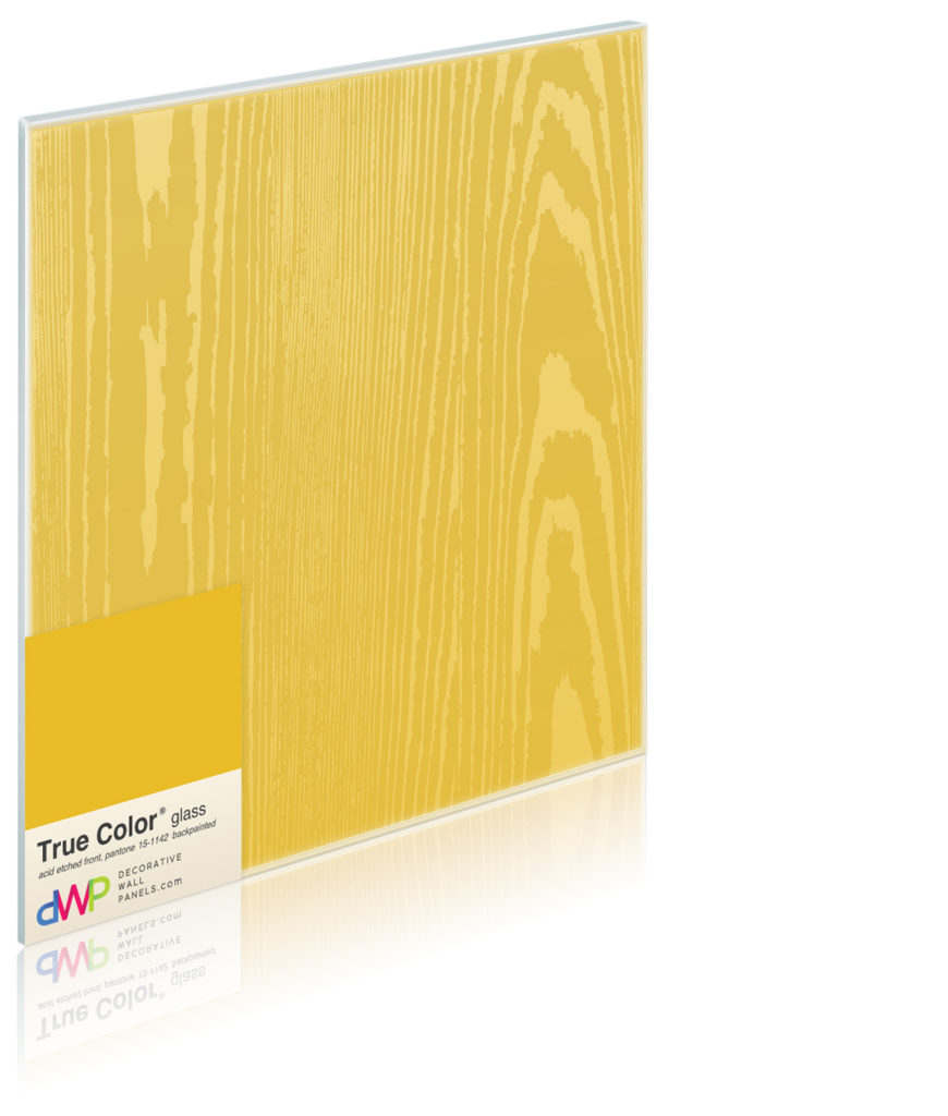 Glass Wall Panels - Etched & Backpainted - Tree-Bark-Double-Backpainted