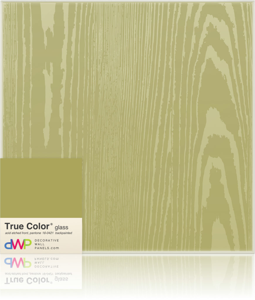 Glass Wall Panels - Etched & Backpainted - Tree-Bark-Double-Backpainted
