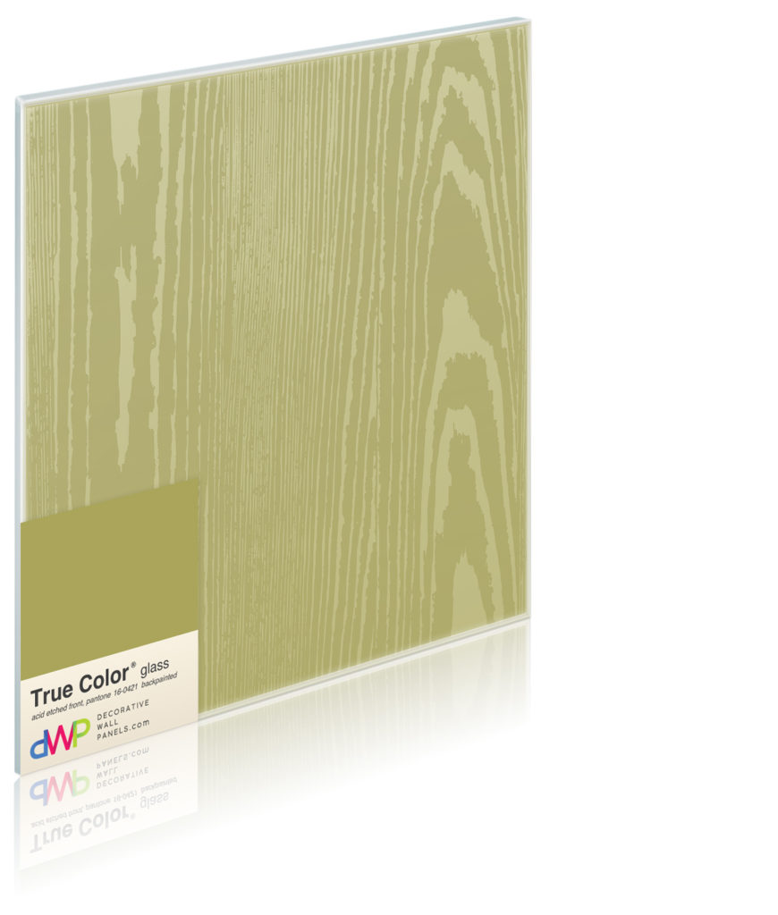 Glass Wall Panels - Etched & Backpainted - Tree-Bark-Double-Backpainted