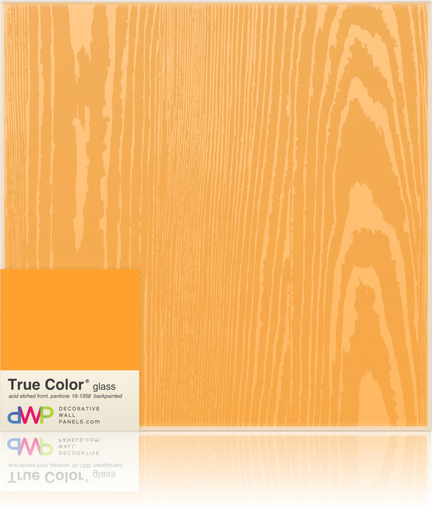 Glass Wall Panels - Etched & Backpainted - Tree-Bark-Double-Backpainted