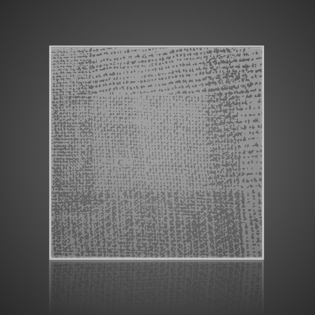  Glass Wall Panels - Etched - Woven