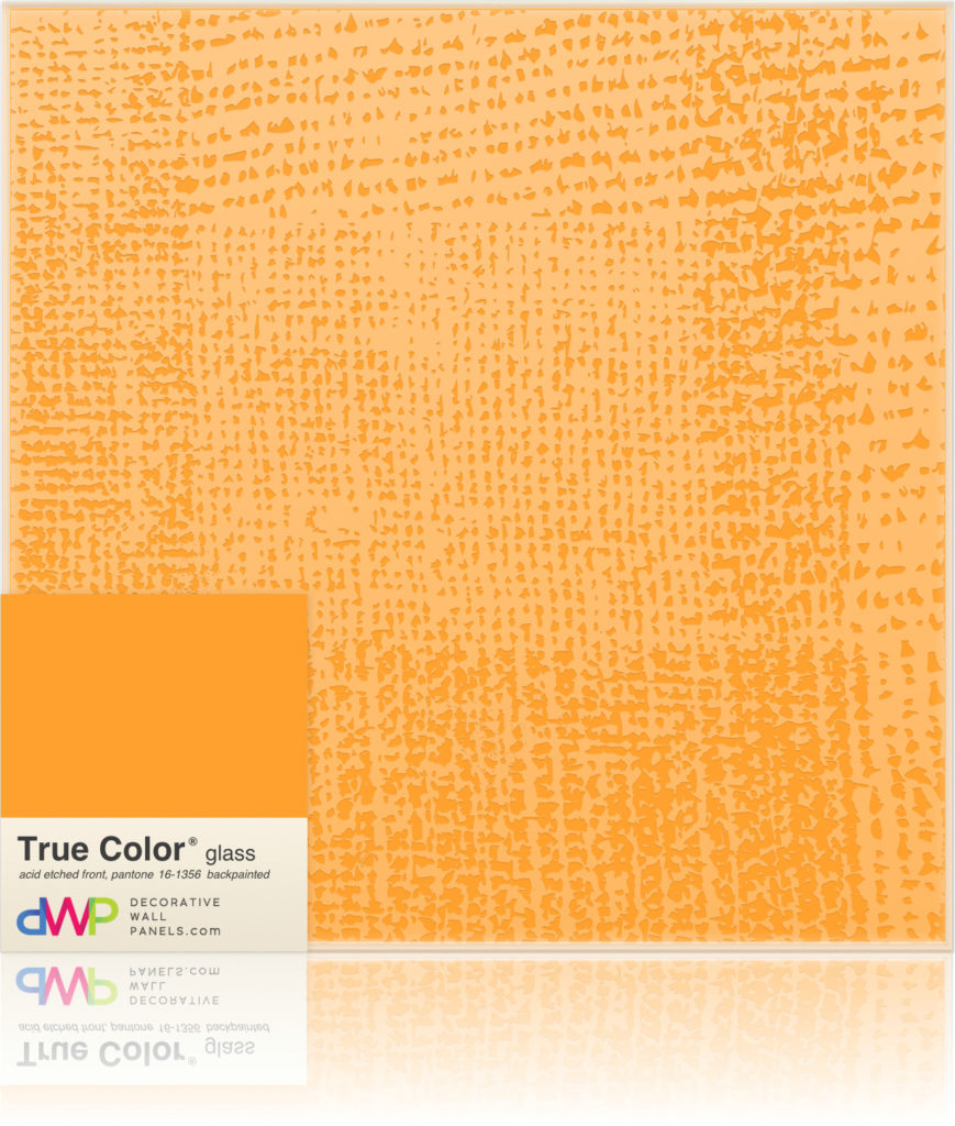  Glass Wall Panels - Etched & Backpainted - Woven-Backpainted