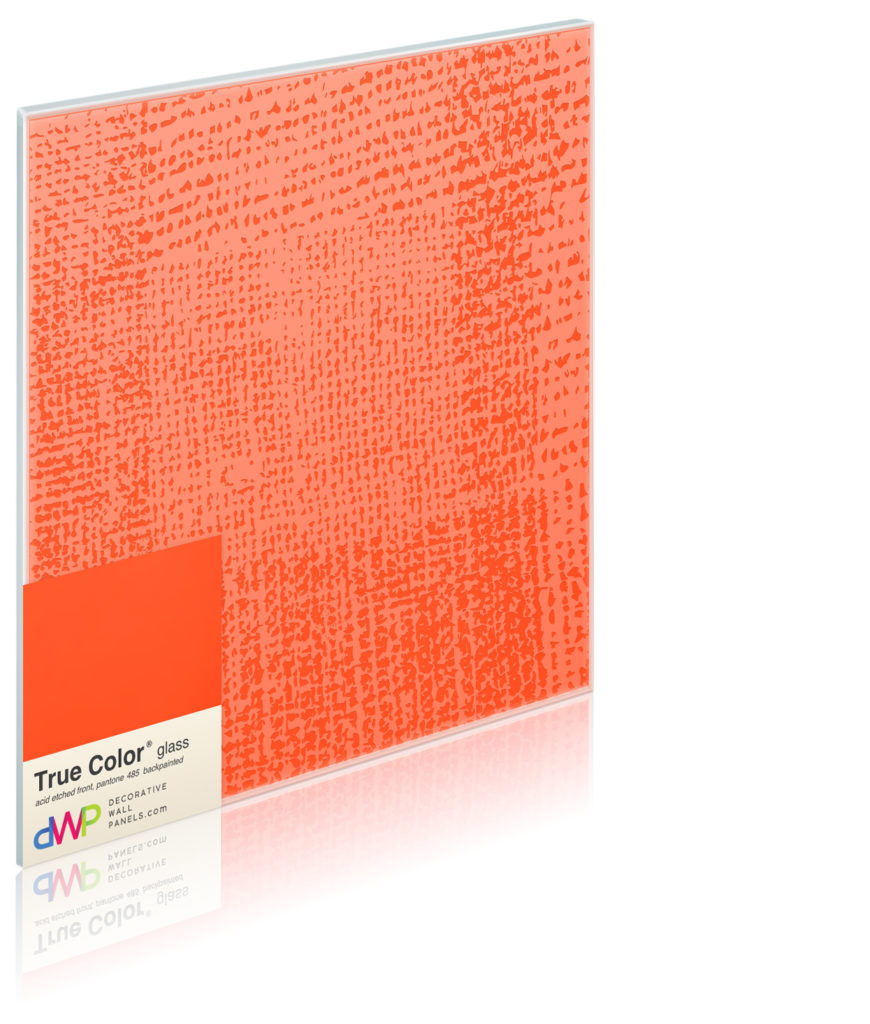  Glass Wall Panels - Etched & Backpainted - Woven-Backpainted