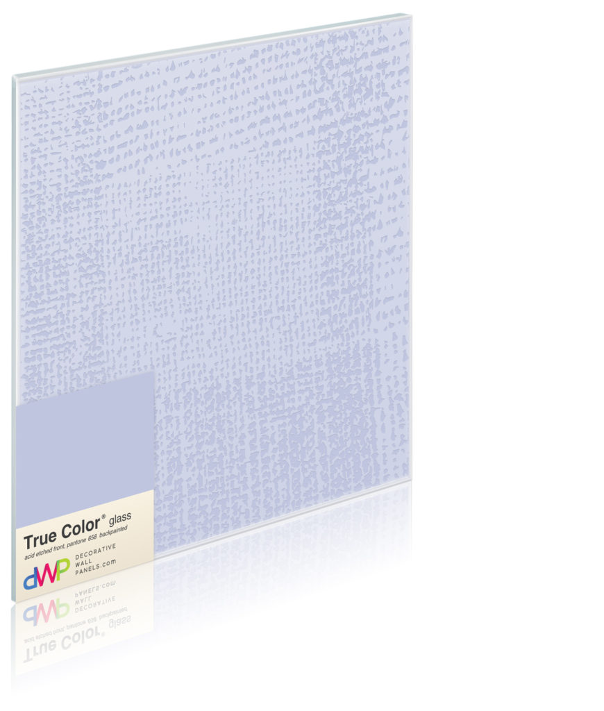  Glass Wall Panels - Etched & Backpainted - Woven-Backpainted