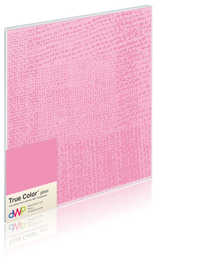  Glass Wall Panels - Etched & Backpainted - Woven-Backpainted