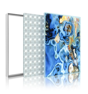Trulight Backlit Glass Tampa Series Elevator Interior Finishes