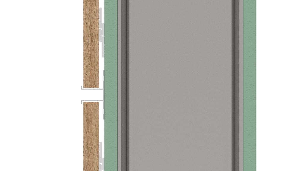 Engineered Panel Trim Systems Panel-to-Panel Trim  - Panel-to-Panel U Trim w/ Lip