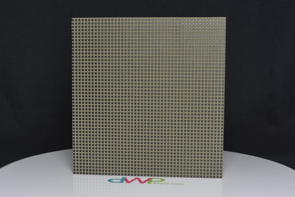Metal Wall Panels - Cast Metal - 214NSBLK
