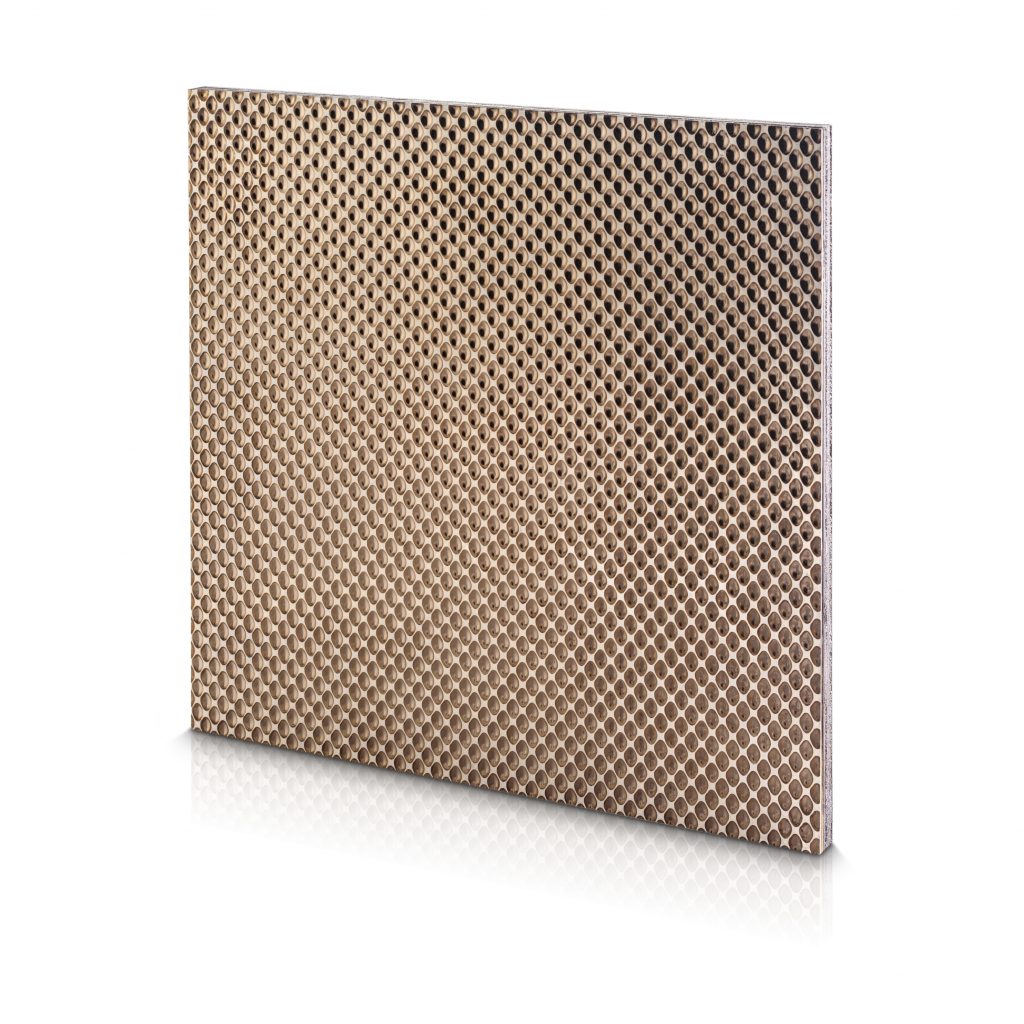 Colored Metal - Metal Wall Panels - Stainless Steel Brown Eyes