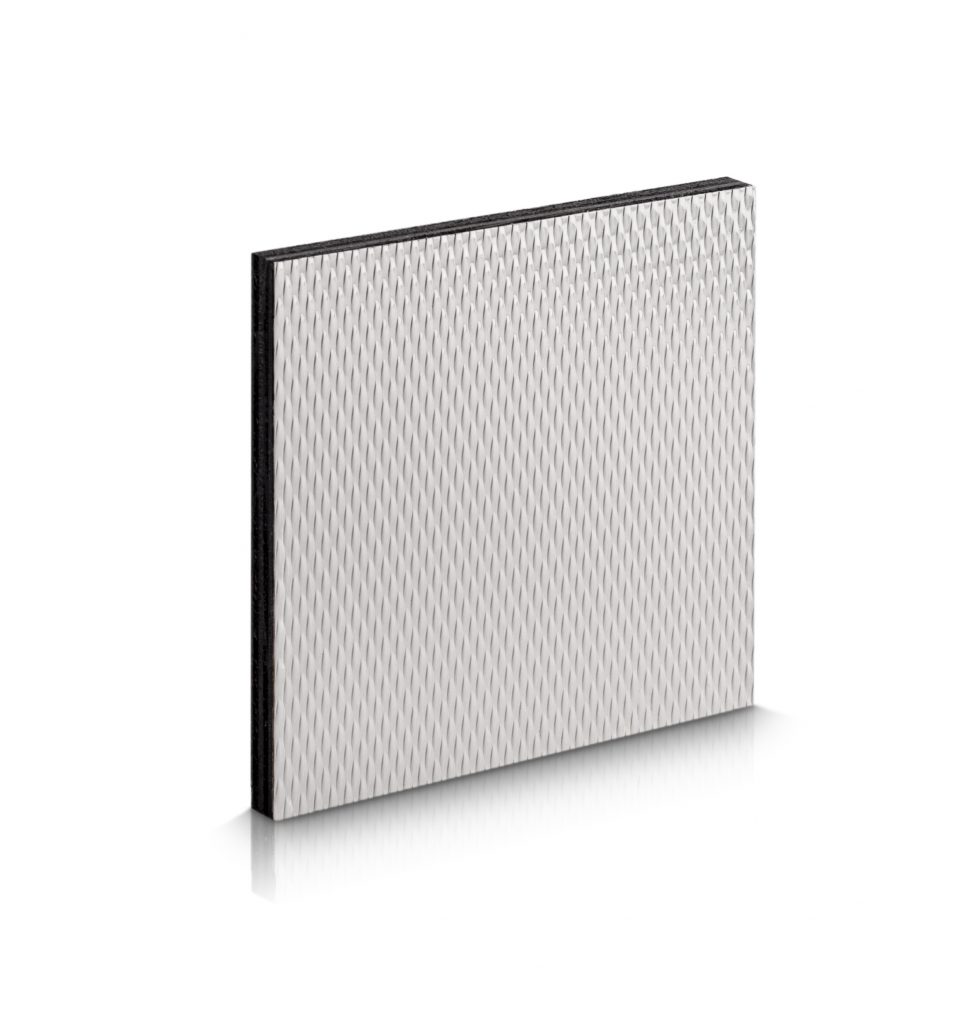 Textured Metal - Metal Wall Panels - Stainless Steel, Small Diamond