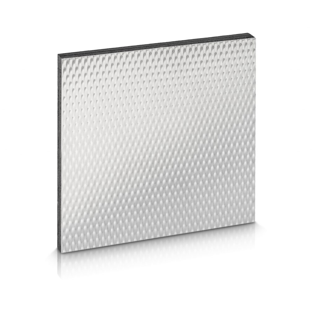 Textured Metal - Metal Wall Panels - Stainless Steel, Small Egg