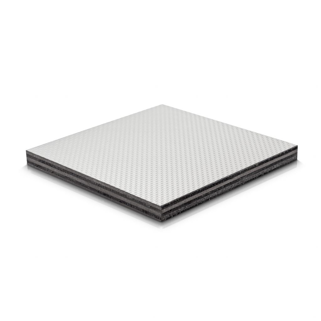 Textured Metal - Metal Wall Panels - Stainless Steel, Small Squares